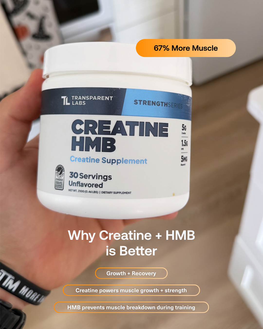 Transparent Labs Facebook ad