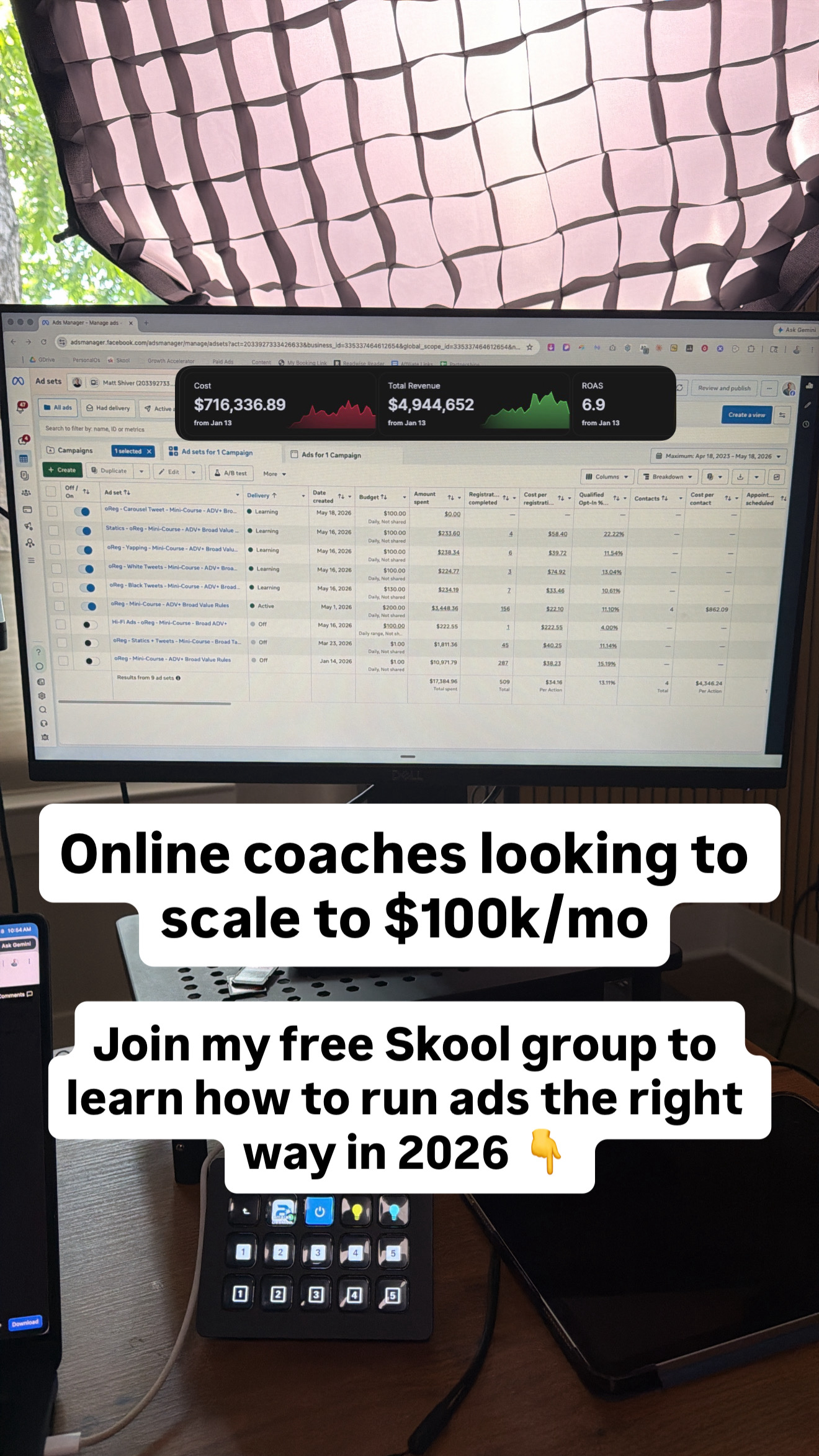 Dr. Matt Shiver Facebook ad