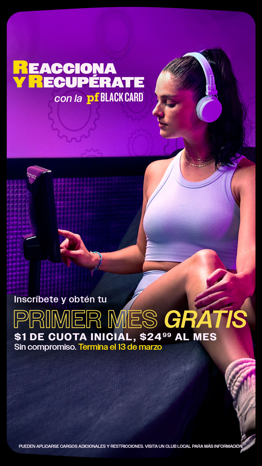 Planet Fitness Facebook ad