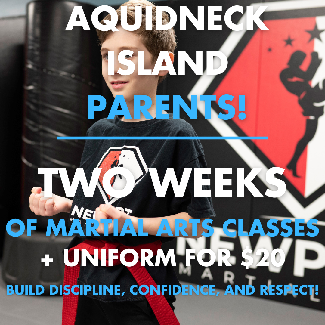 Newport Martial Arts Facebook ad: $20 - Two Weeks Of Classes + Uniform