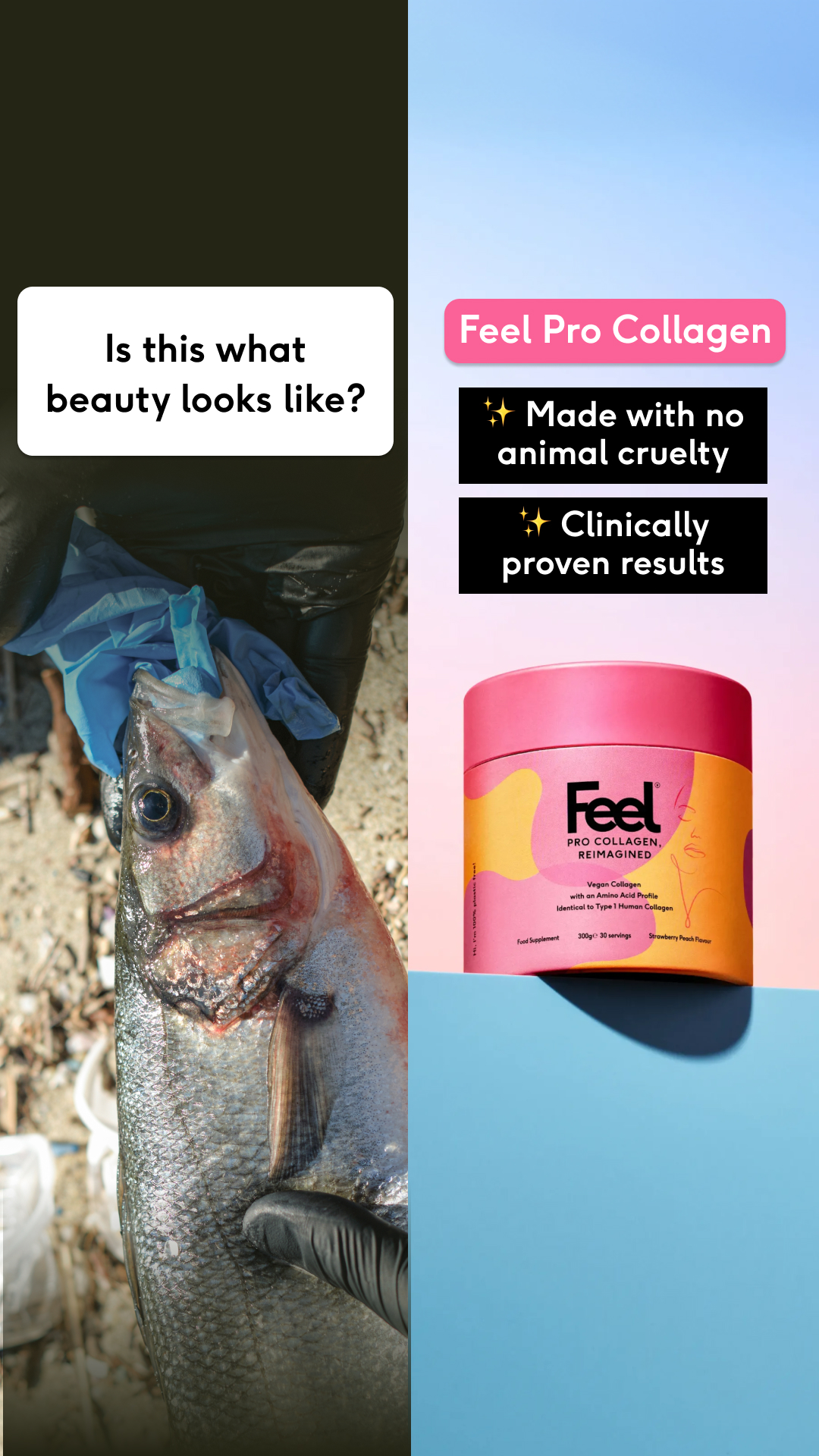 Feel Facebook ad