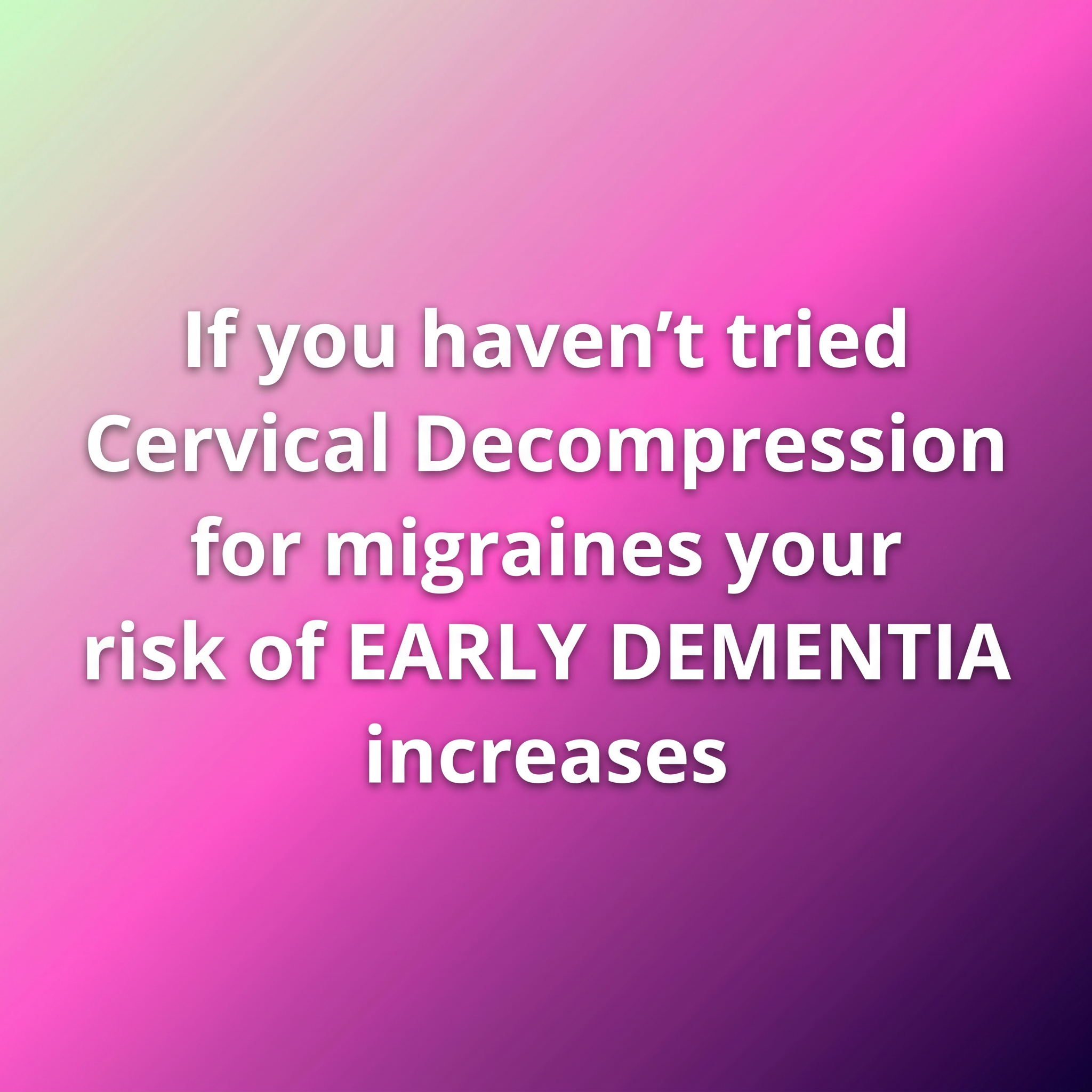The Migraine Nightshift Report Facebook ad