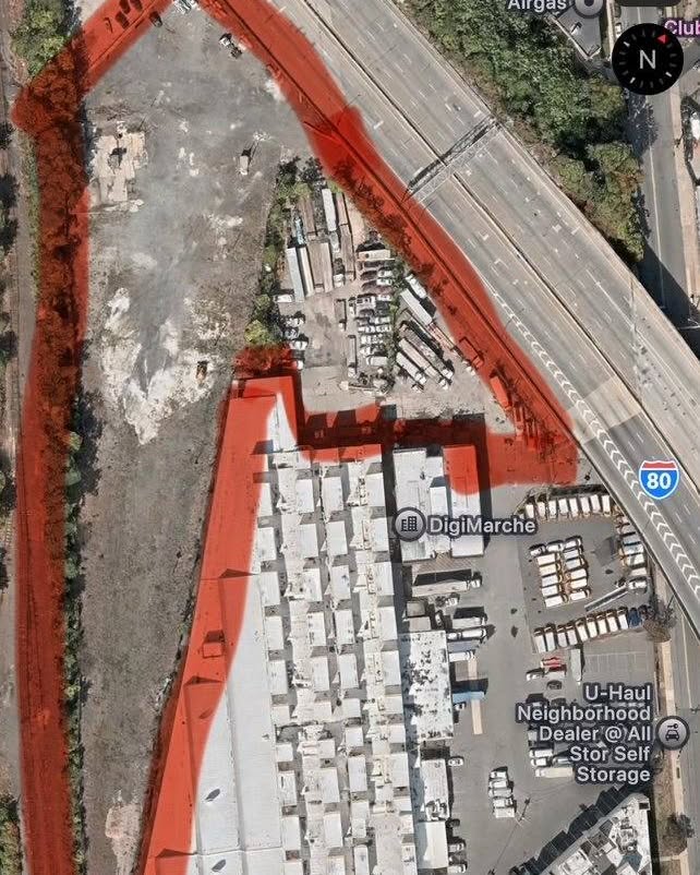 Tyler Thissen Facebook ad: OUTDOOR PARKING/STORAGE 3 ACRES