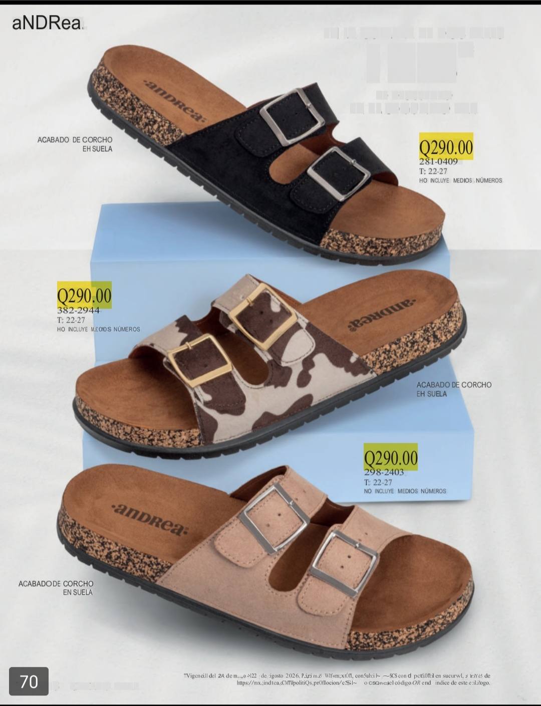 Angie fashion GT Facebook ad: Luce bella desde los pies asta la cabeza