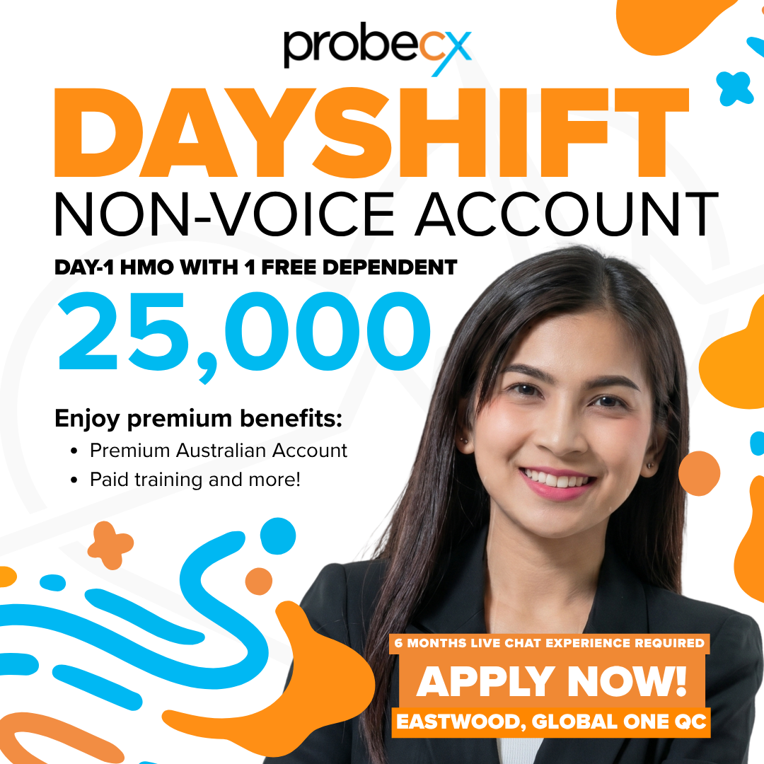 Probe CX Philippines Facebook ad