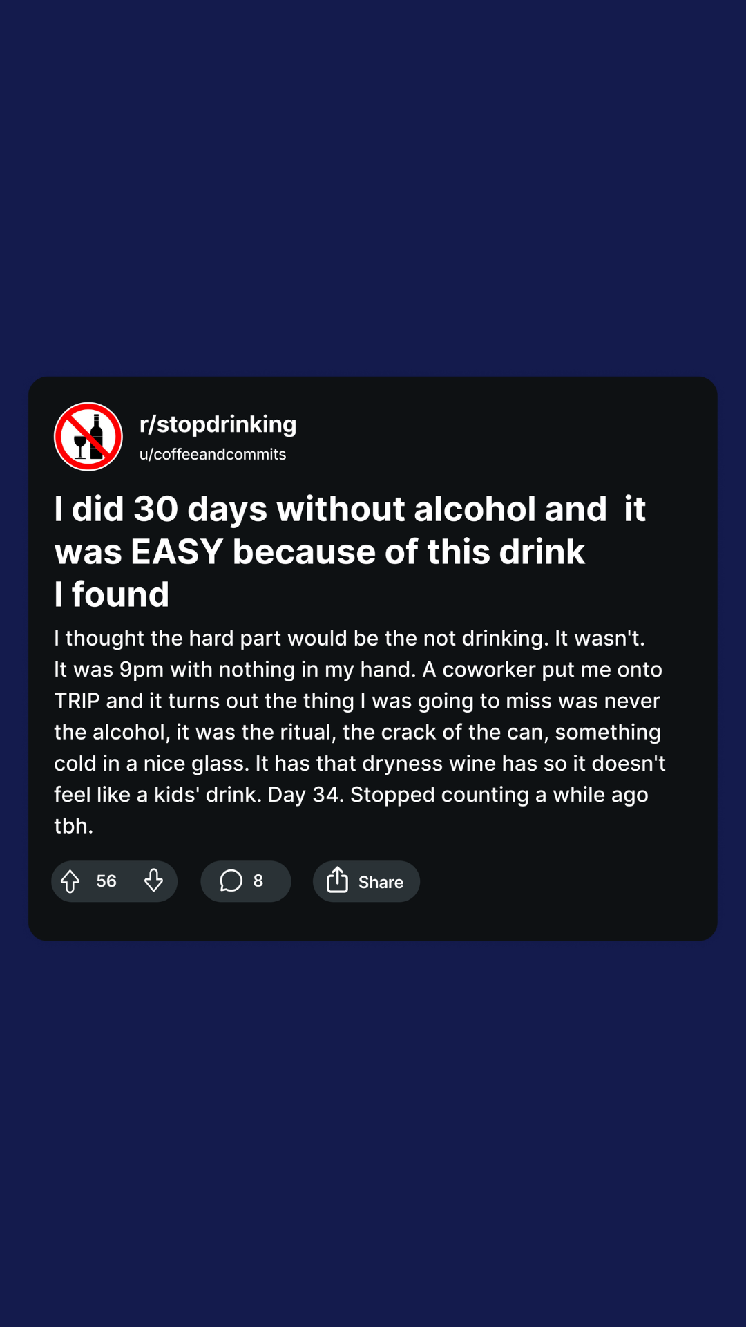 TRIP Facebook ad