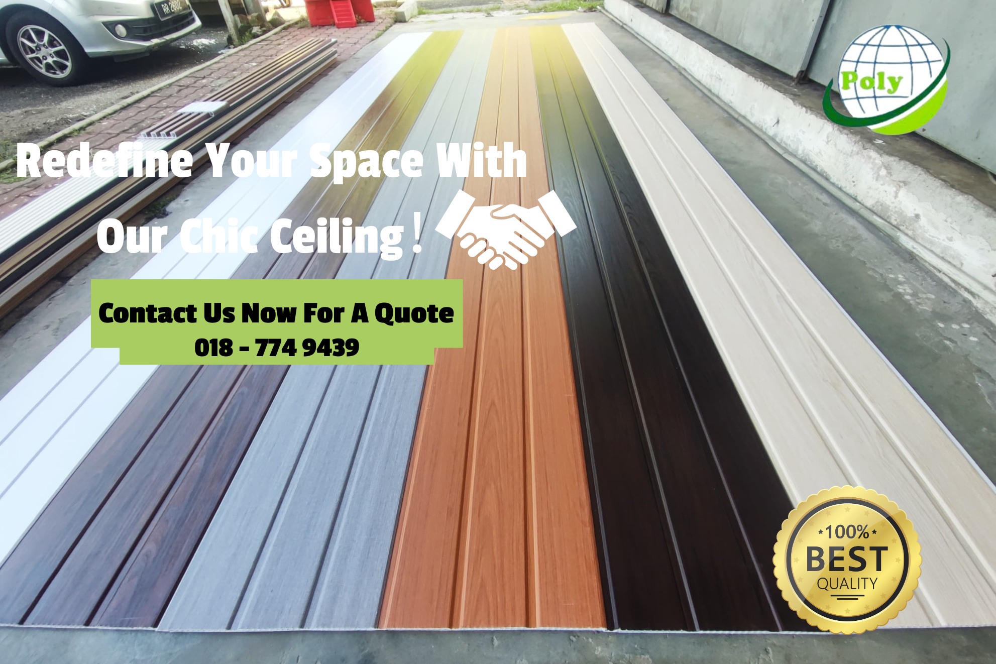 Poly World Seremban Facebook ad: Nak Poly Panel?