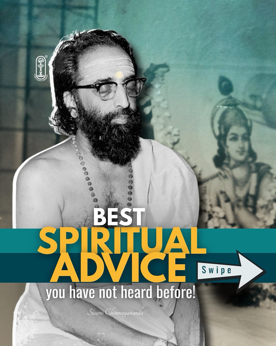 Swami Chinmayananda Facebook ad