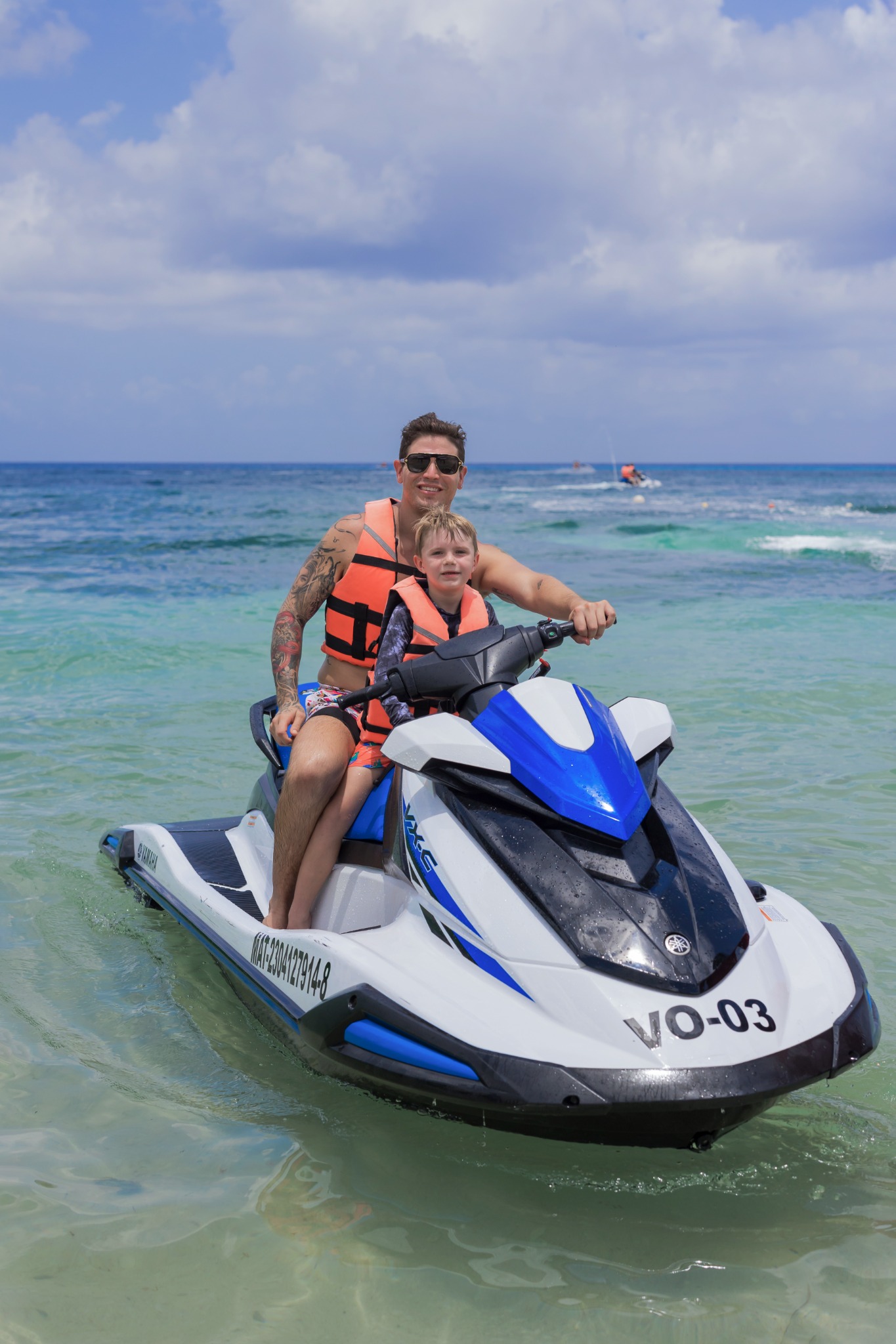 Mr Sancho's Cozumel Beach Club Facebook ad: Your happy place in Cozumel is waiting!
