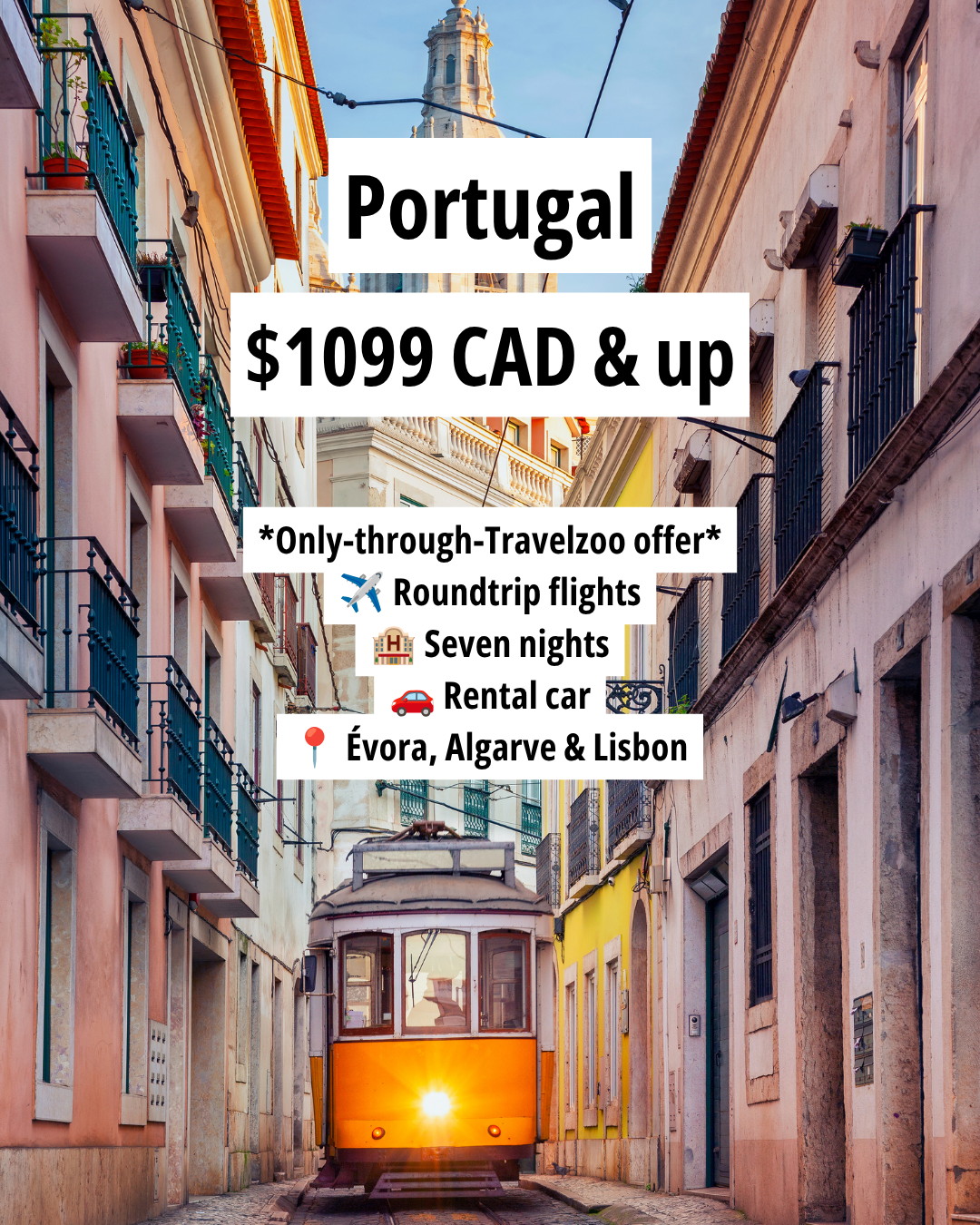 Travelzoo Facebook ad