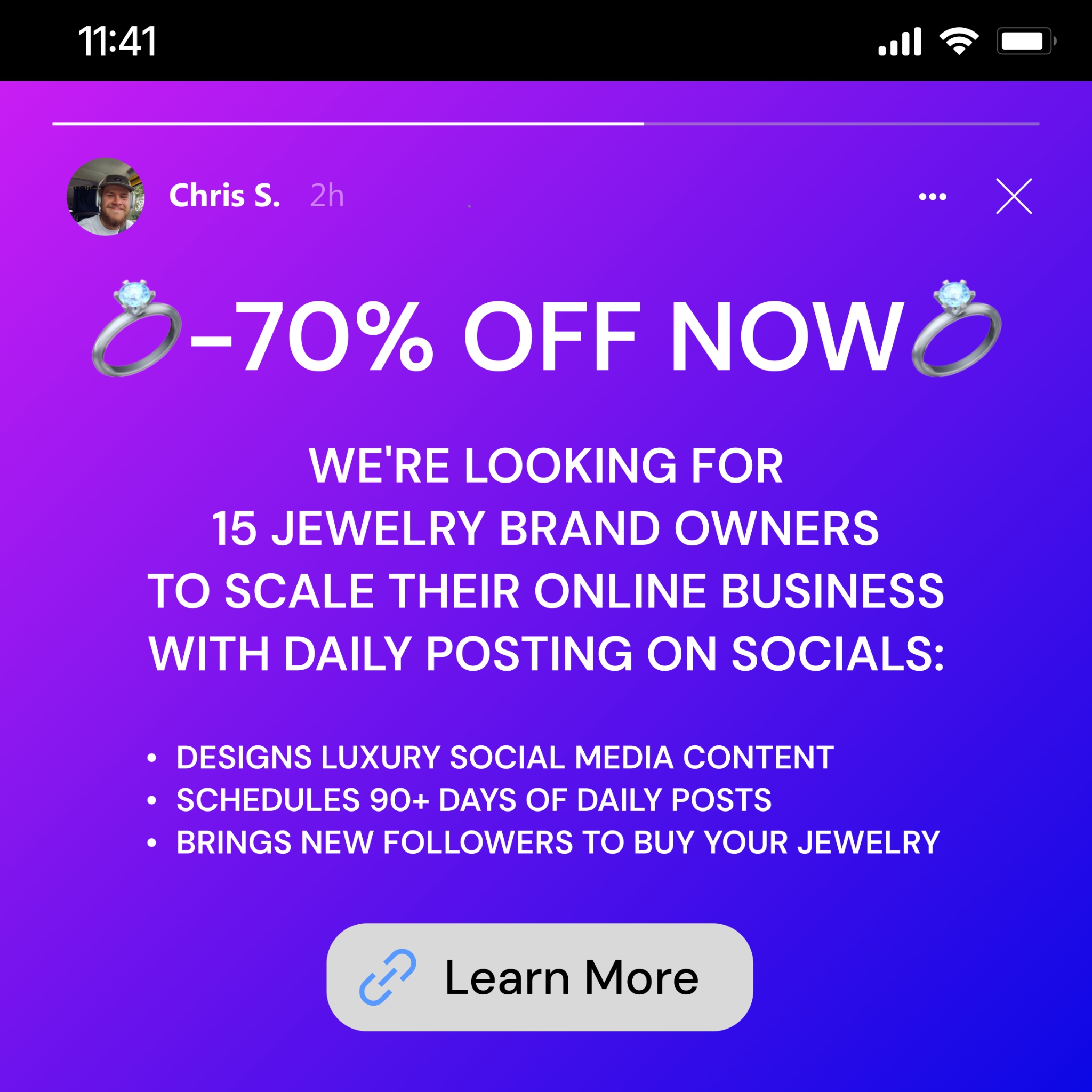 sintra.ai Facebook ad