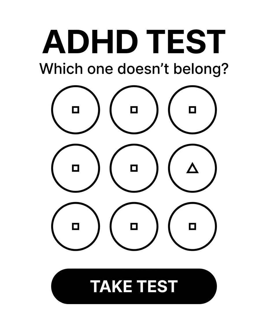 ADHD Clarity Test Facebook ad