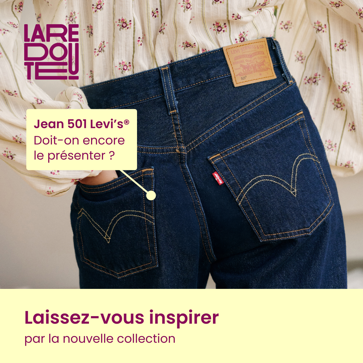La Redoute Facebook ad: Adoptez notre nouvelle collection