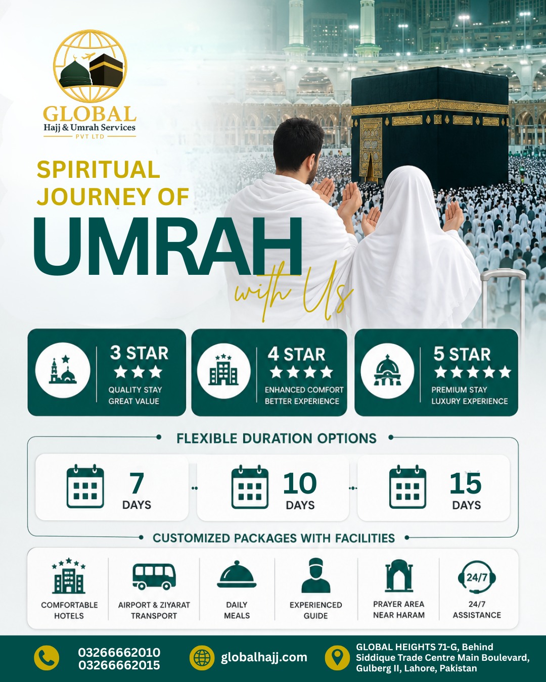 Global Hajj & Umrah Facebook ad