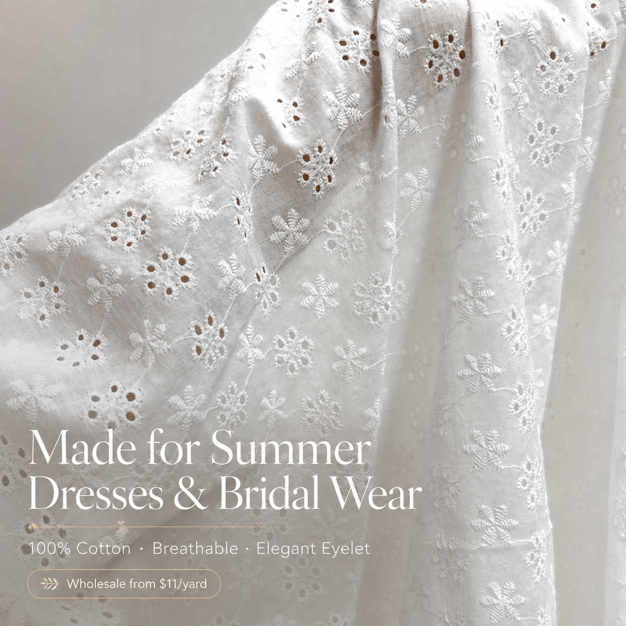 Ovoin Facebook ad: The Fabric Selling Out This Summer