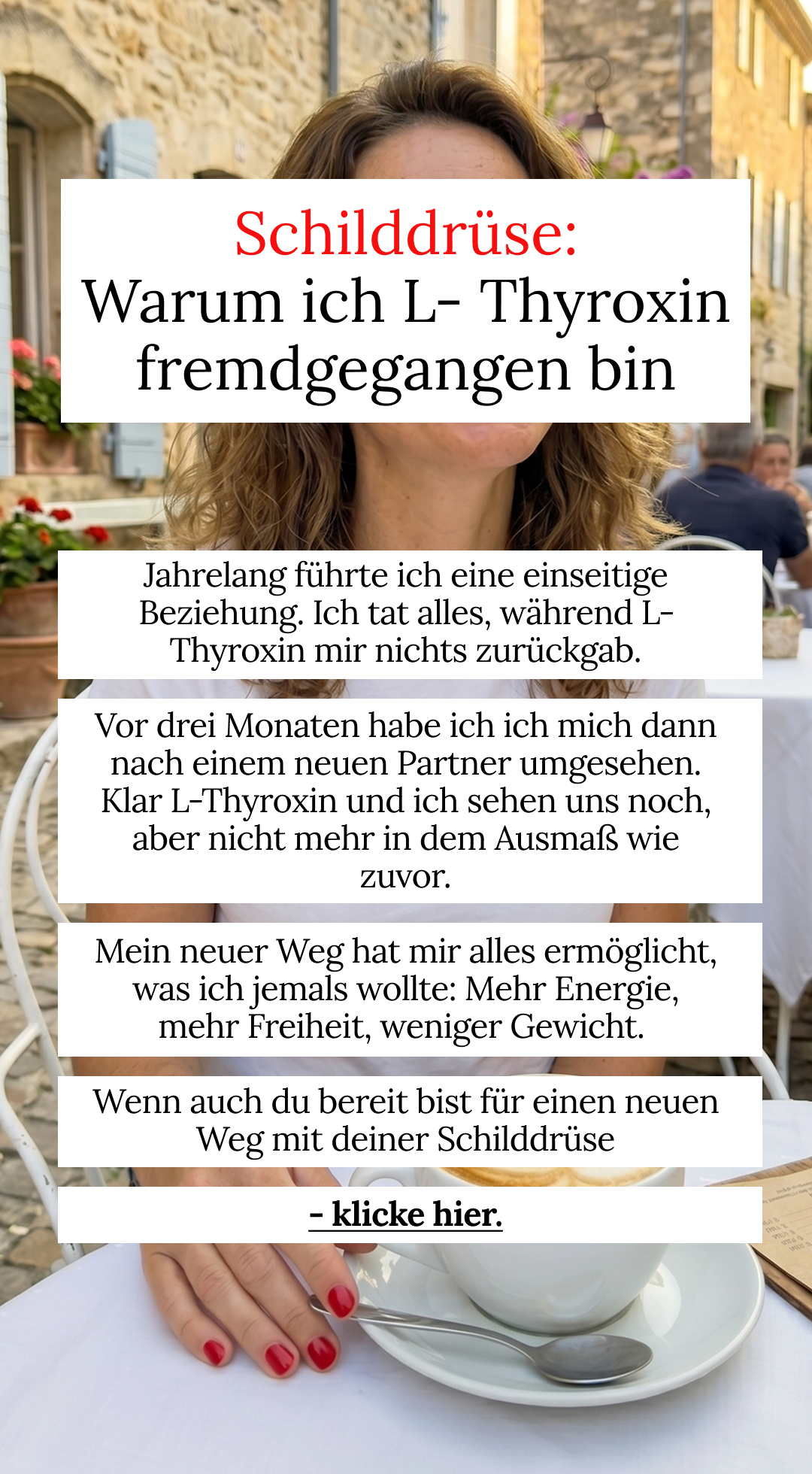 Mission Schilddrüse Facebook ad