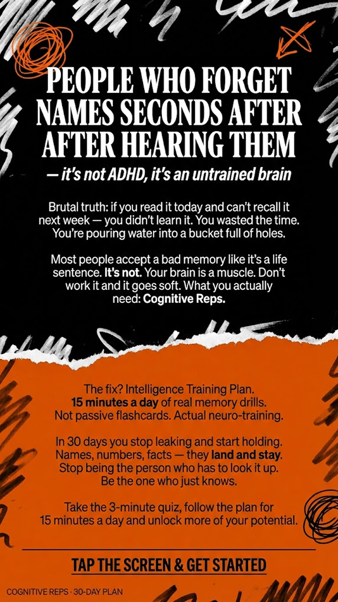 Rewire your ADHD brain Facebook ad