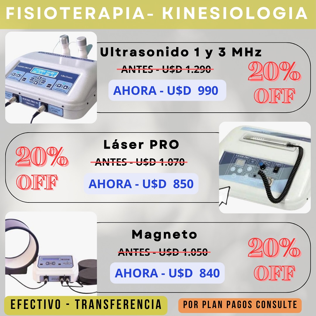 biotronic_uy Facebook ad: ¡Es momento de equipar tu consultorio!