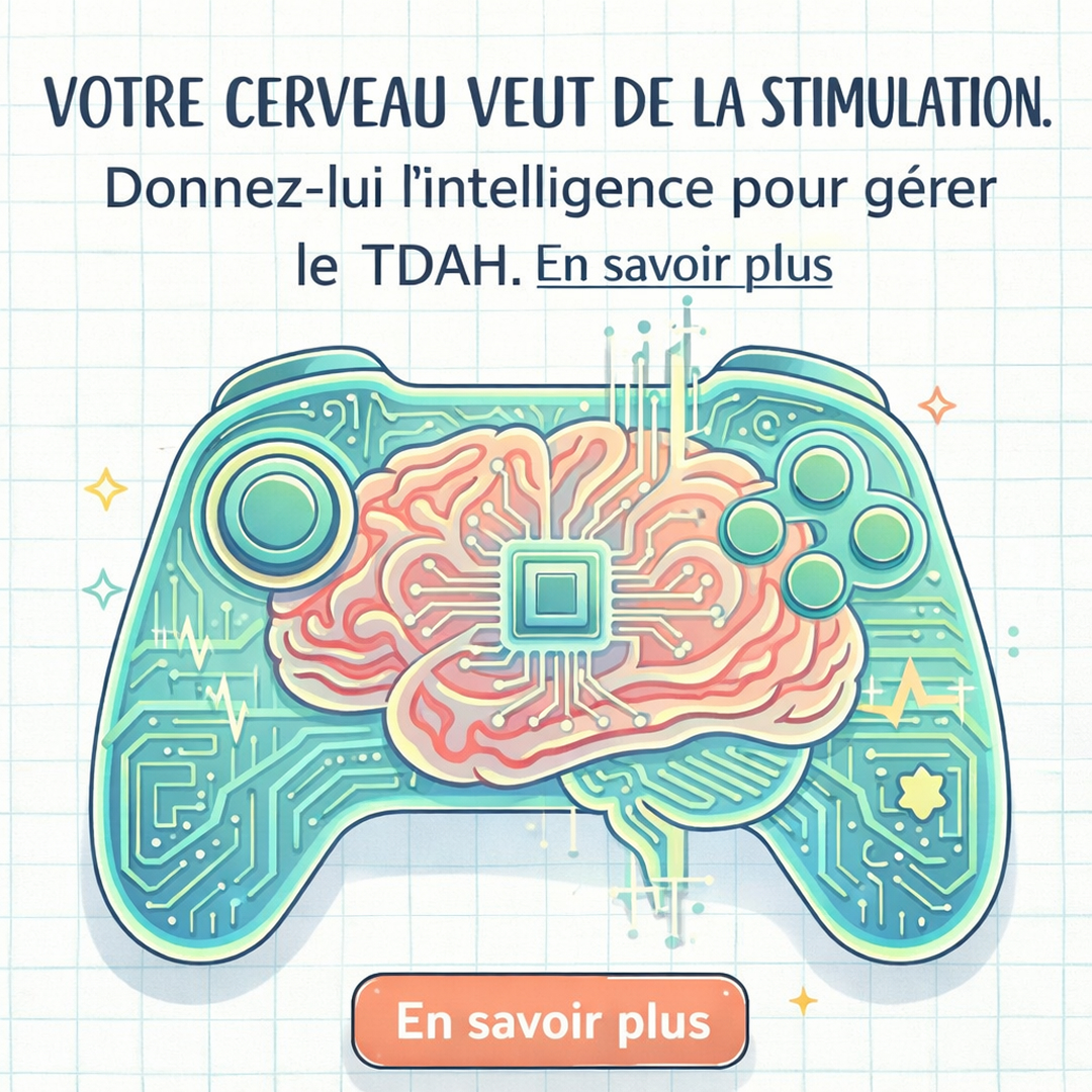Reconnectez votre cerveau au TDAH Facebook ad: Gérer votre TDAH