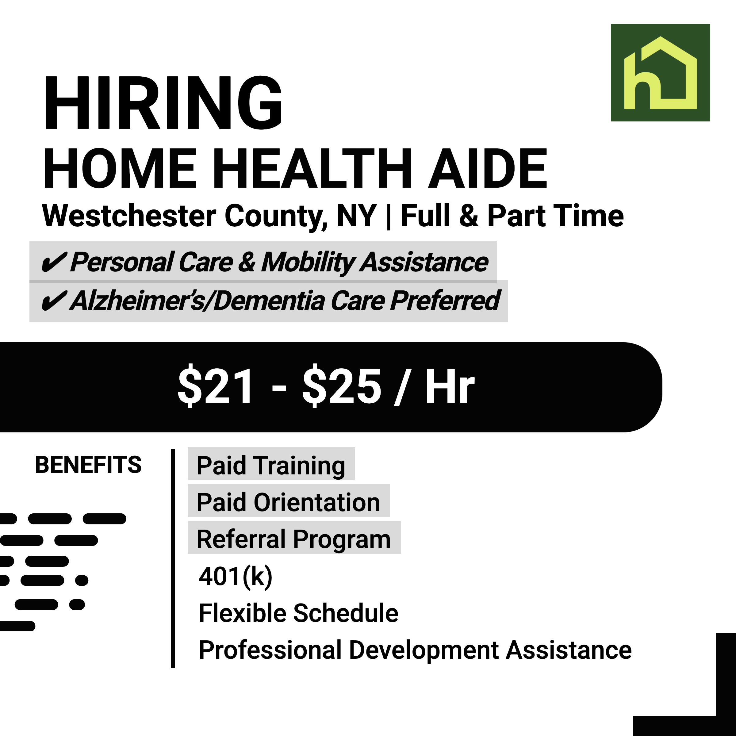 Hireline Healthcare Jobs Facebook ad