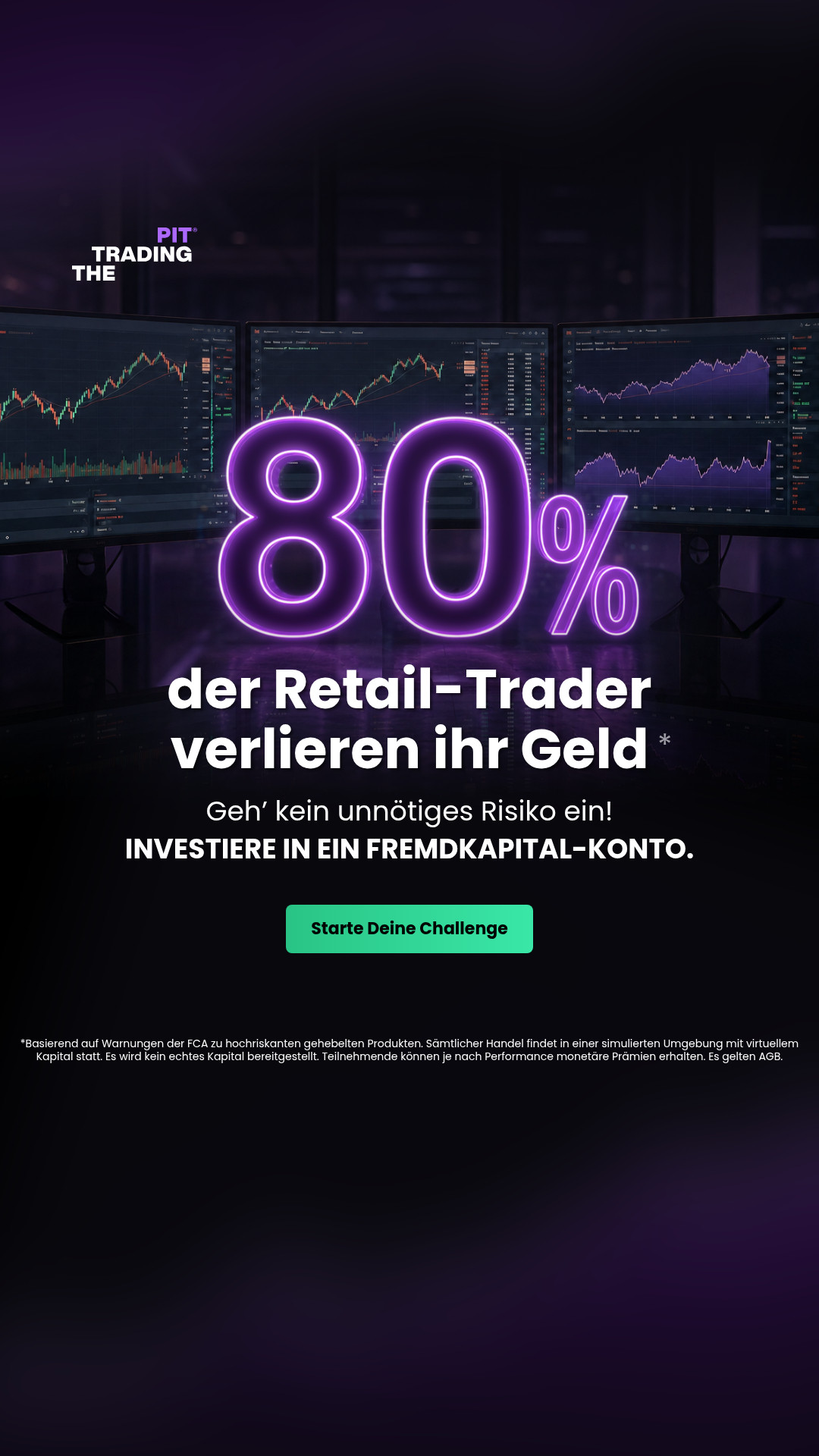 The Trading Pit Facebook ad
