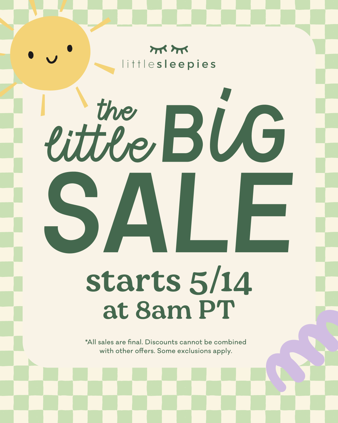 Little Sleepies Facebook ad