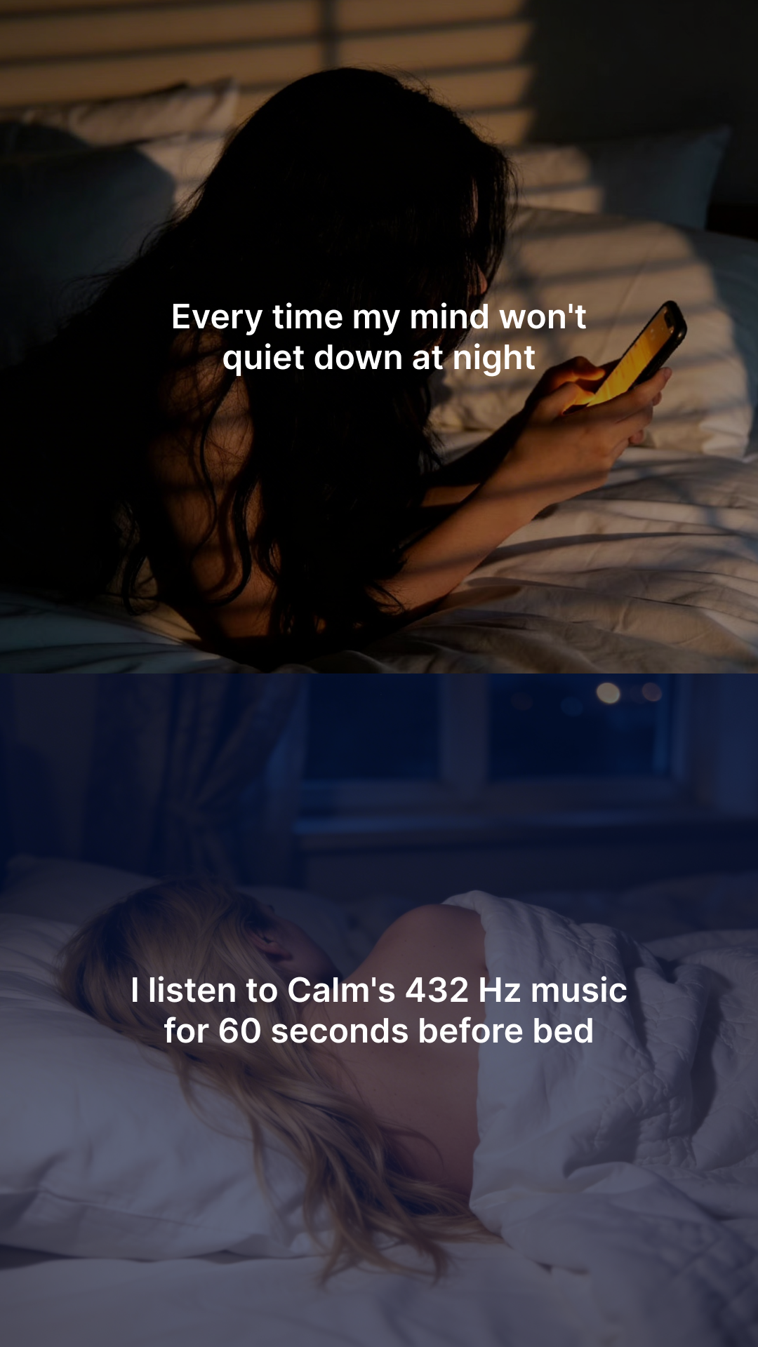 Calm Facebook ad