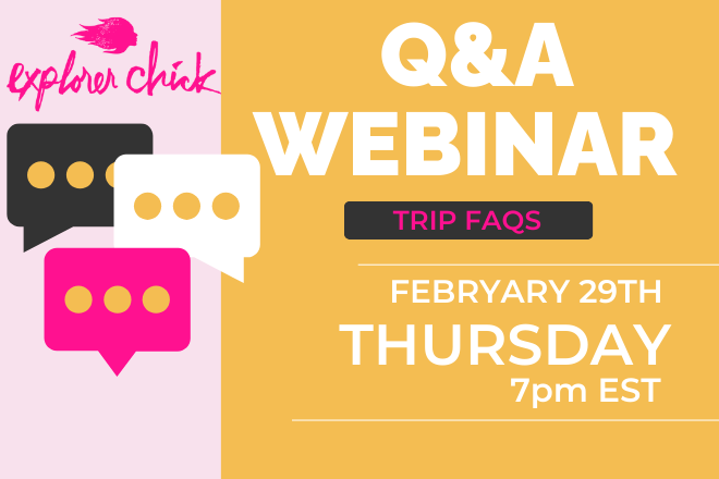 Explorer Chick Adventure Co. Facebook ad