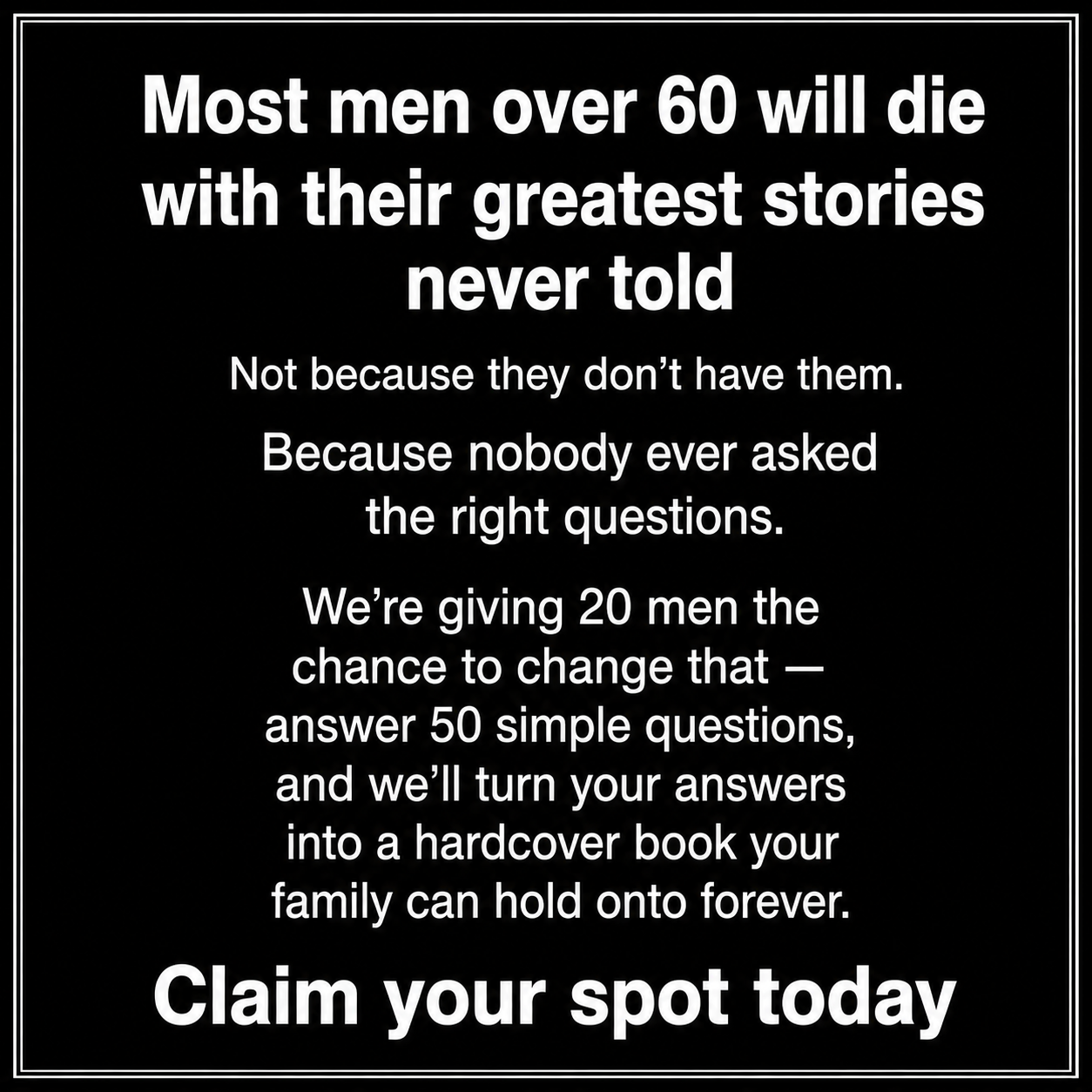 Memowrite Facebook ad