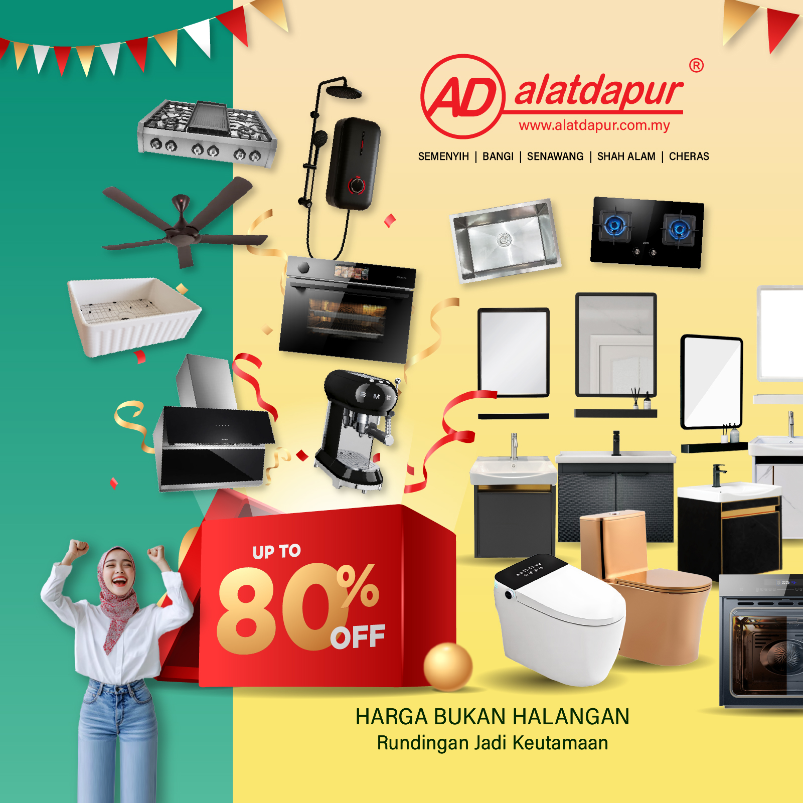 AlatDapur Facebook ad: ๐น๐๐๐๐๐๐๐ ๐๐๐๐๐ memang seronok.