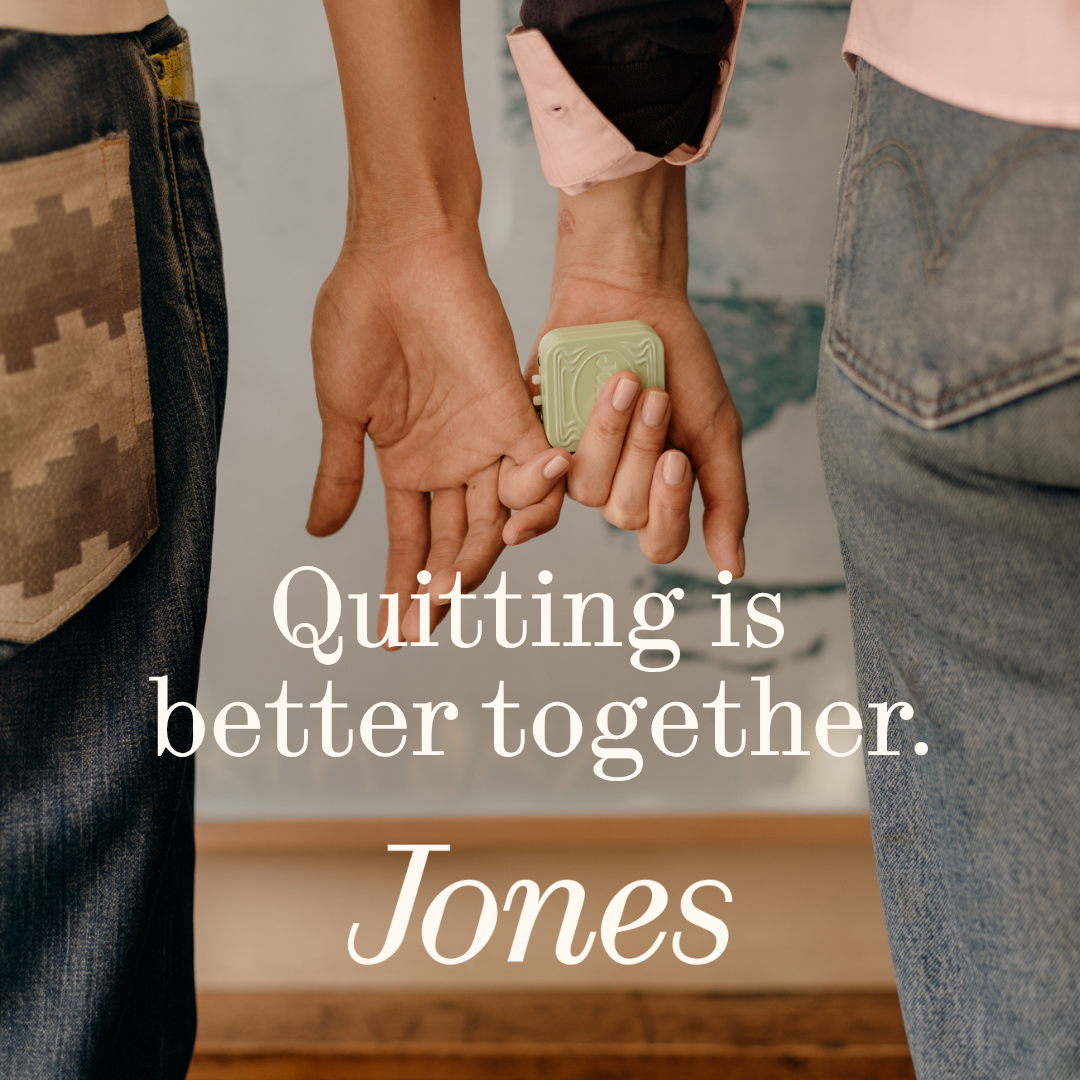 Quit With Jones Facebook ad from Jul 13, 2026