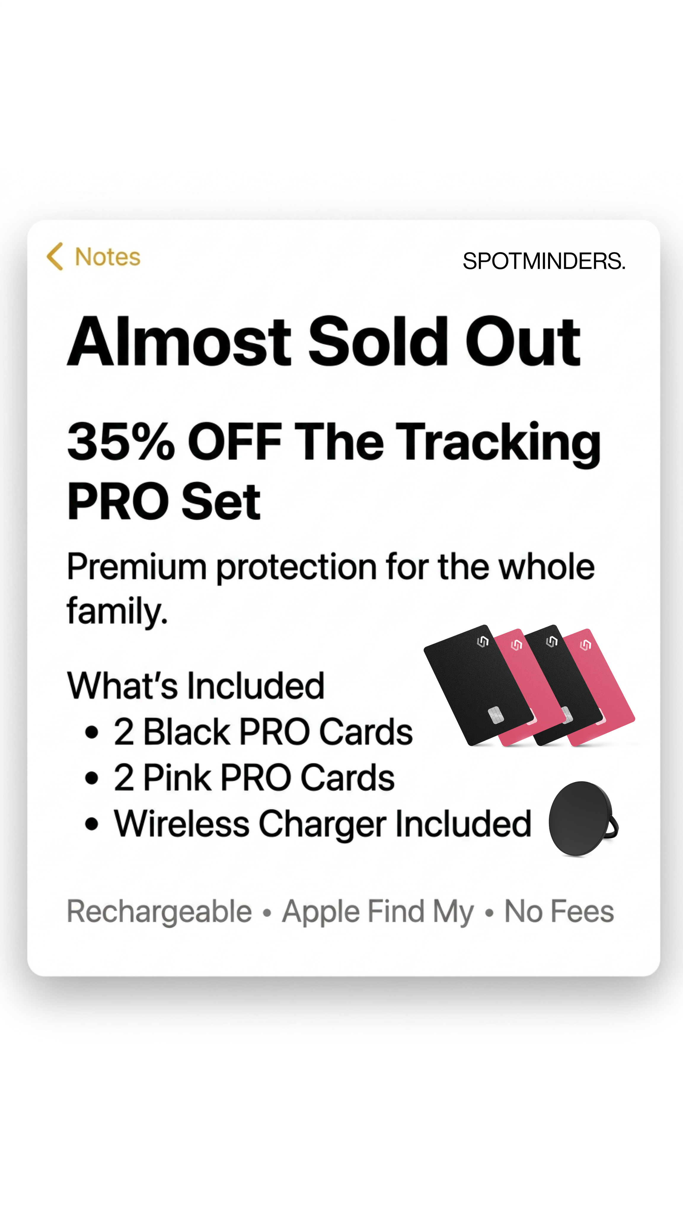 Spotminders Facebook ad
