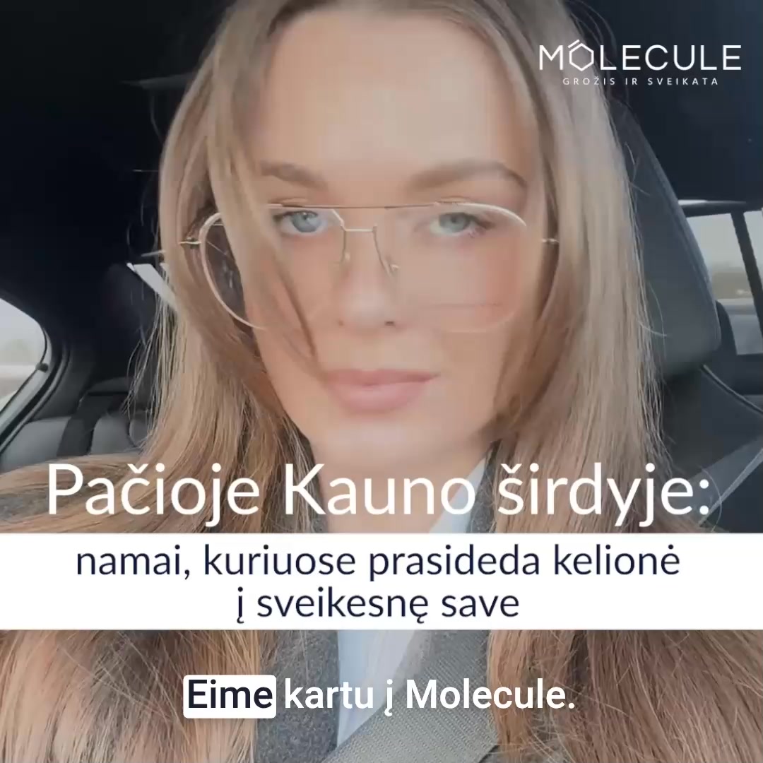 Molecule - sveikata/grožis/jaunystė Facebook ad: Kviečiame į Molecule