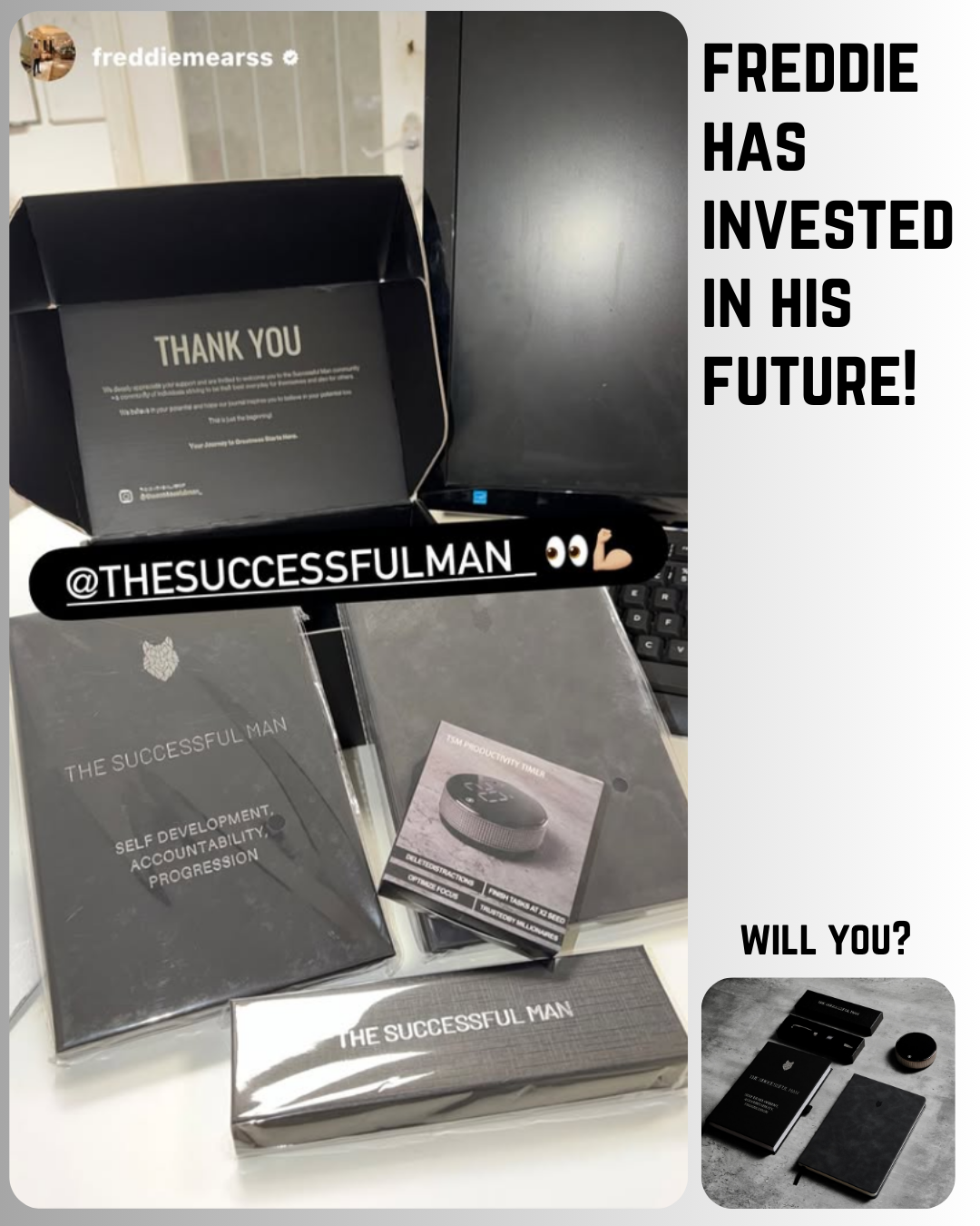 The Successful Man Facebook ad