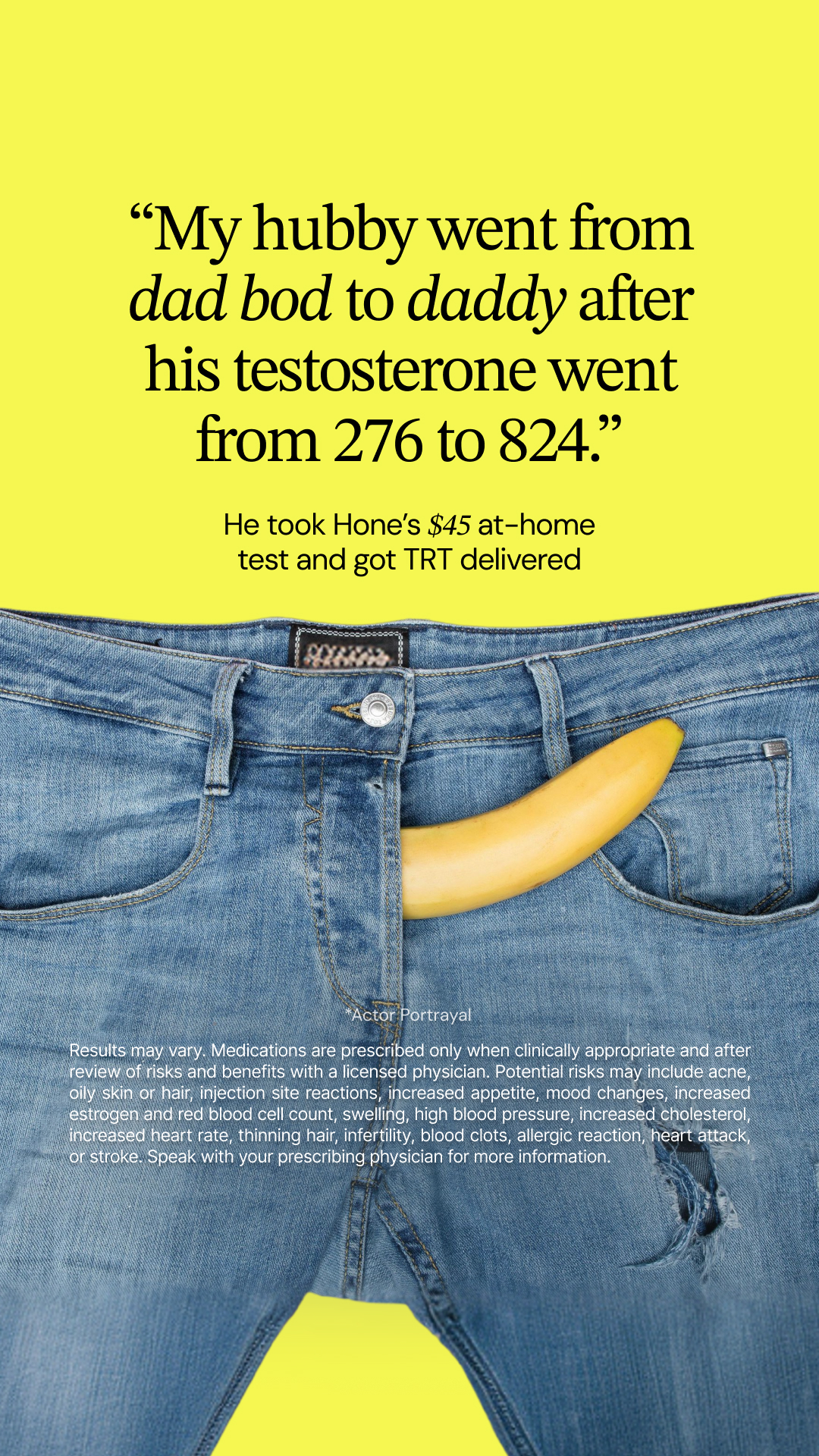 Hone Health Facebook ad from Apr 20, 2026