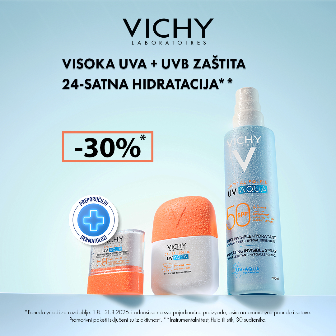 eljekarna24 Facebook ad: -30% Vichy Capital Soleil