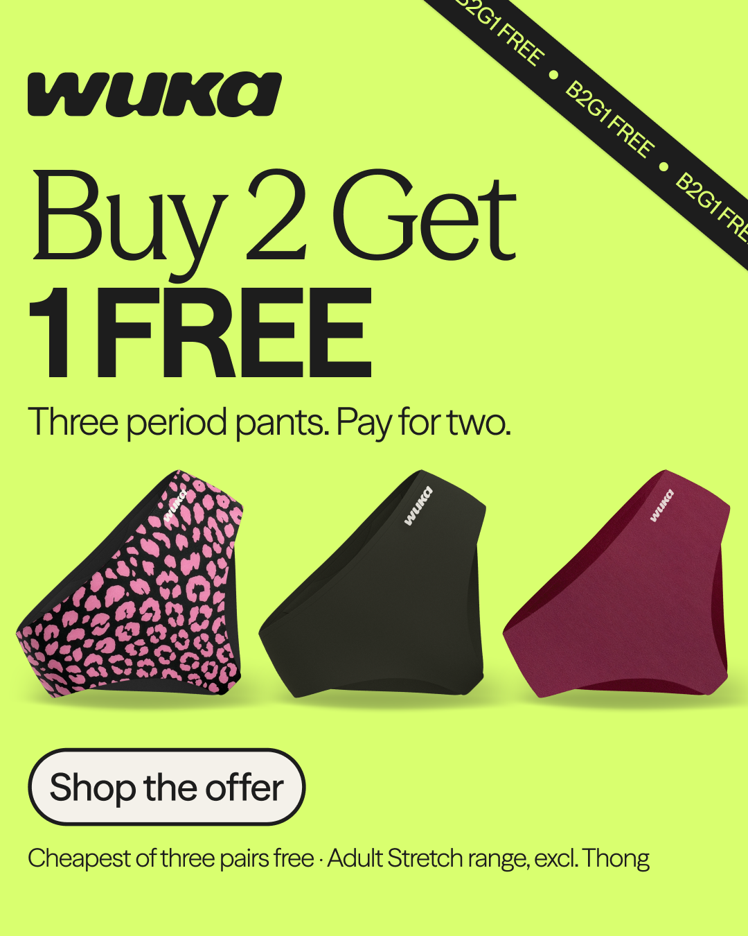 WUKA Facebook ad