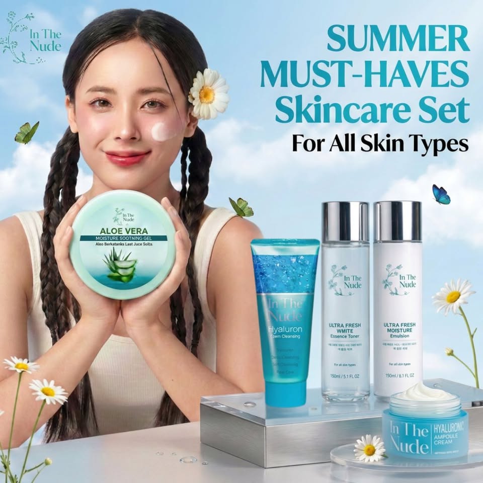In the Nude - Skincare & Cosmetics Facebook ad: ๐๐๐๐๐๐ ๐๐๐๐-๐๐๐๐๐-๐๐ค๐ข๐ง๐๐๐ซ๐ ๐๐๐ญ