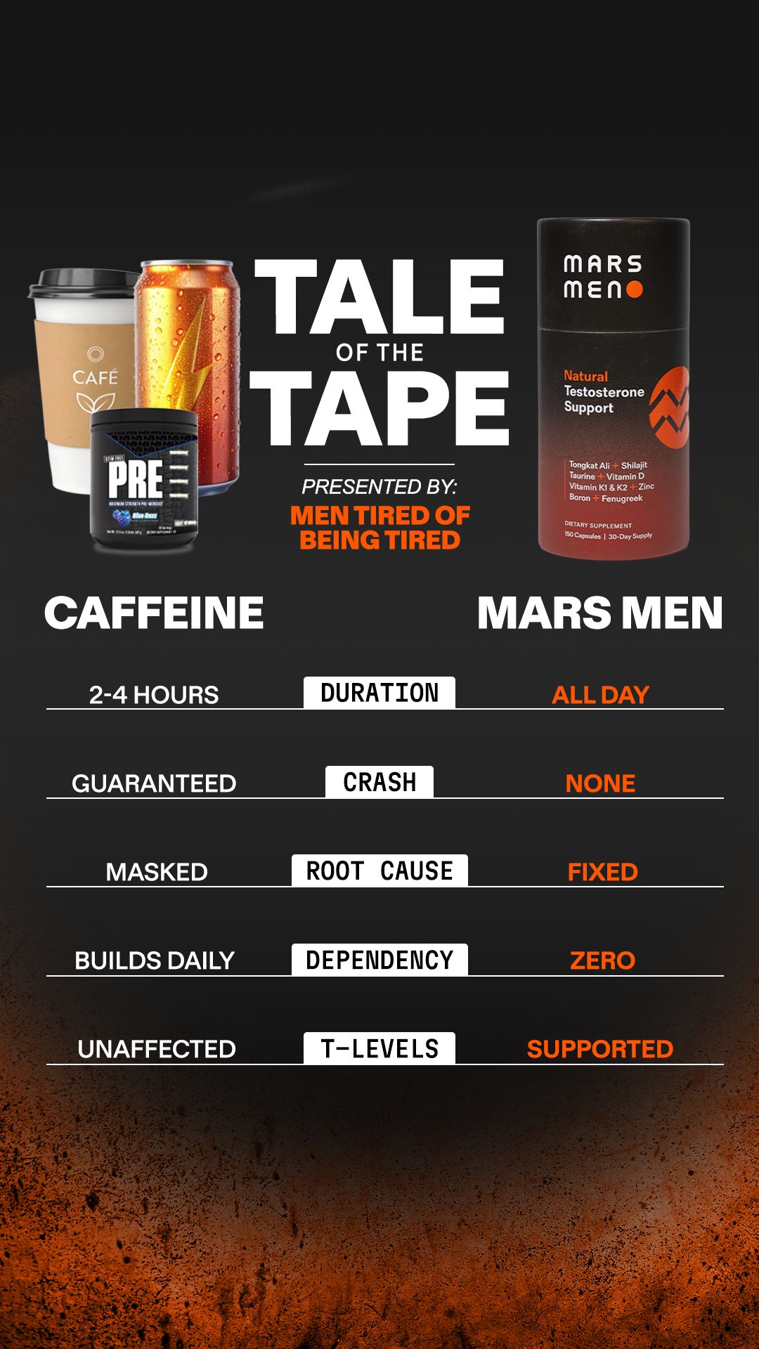 Mars Men Facebook ad