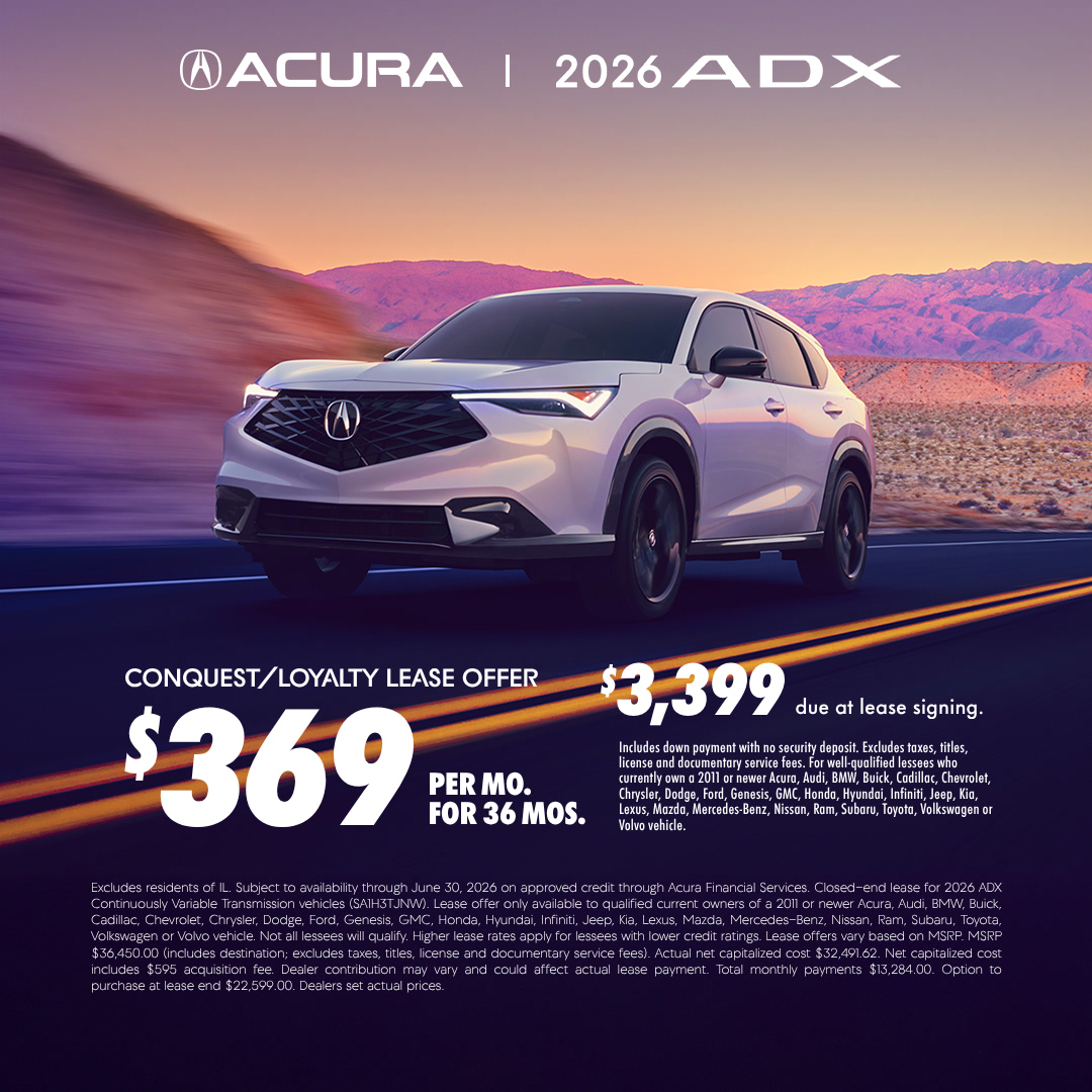 Acura Facebook ad
