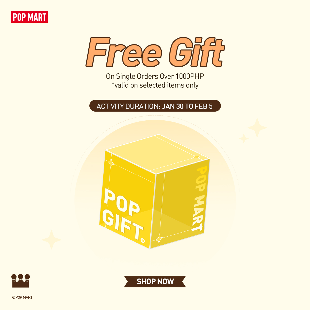 POP MART Online Stores Facebook ad