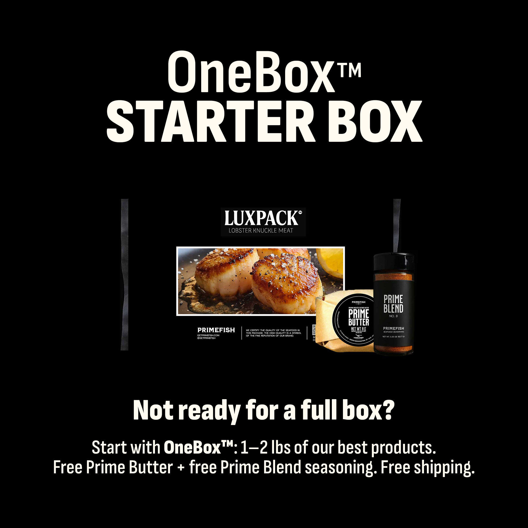 PrimeFish Seafood Co. Facebook ad