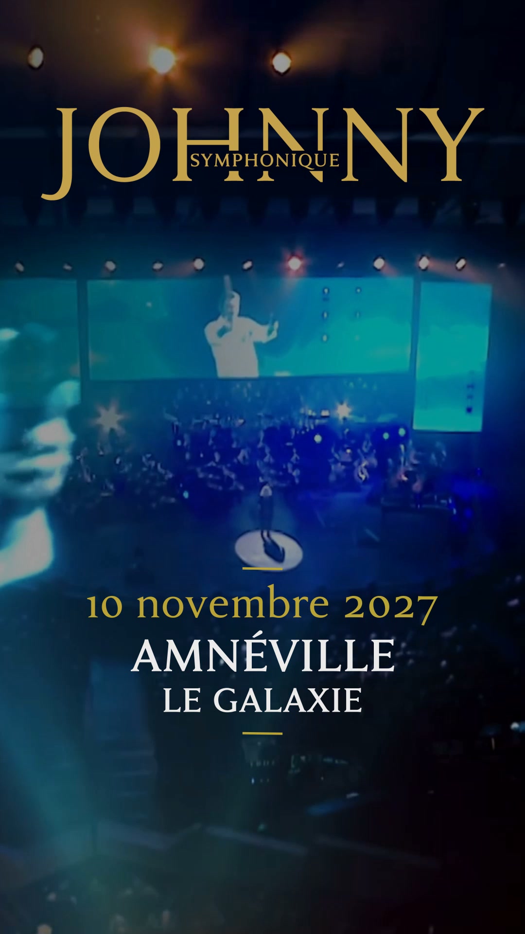 Johnny Symphonique Tour - Officiel Facebook ad: L’histoire continue… En tournée dans toute la France…
