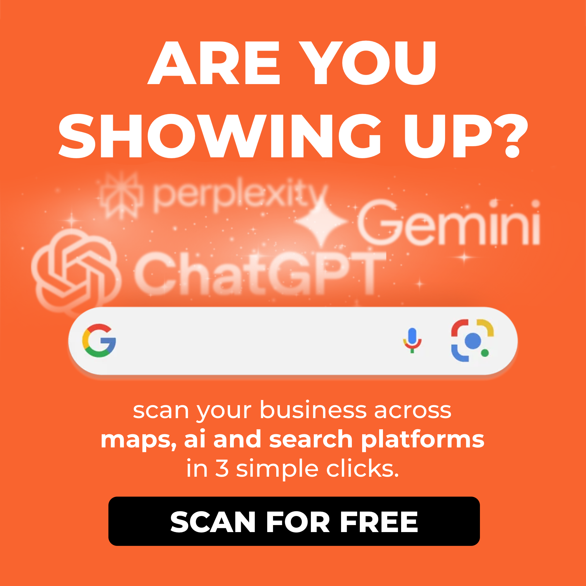 Scan Your Business Facebook ad: Free Business Listing Scan