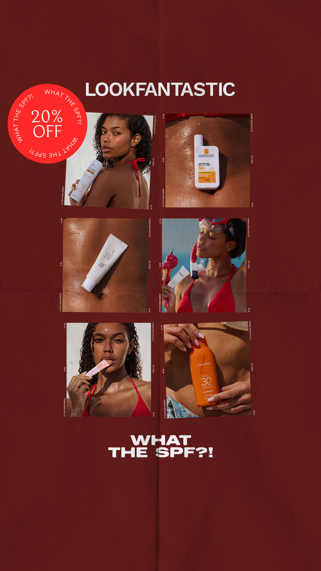 LOOKFANTASTIC Facebook ad
