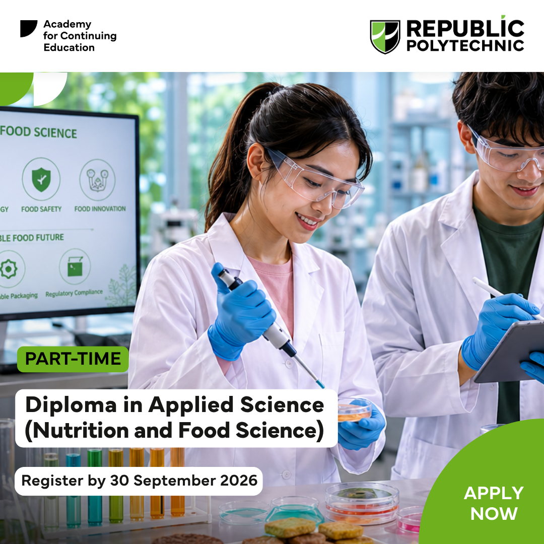 Republic Polytechnic School of Applied Science - RP SAS Facebook ad