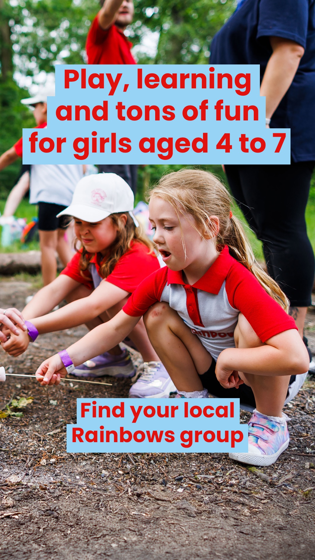 Girlguiding Facebook ad