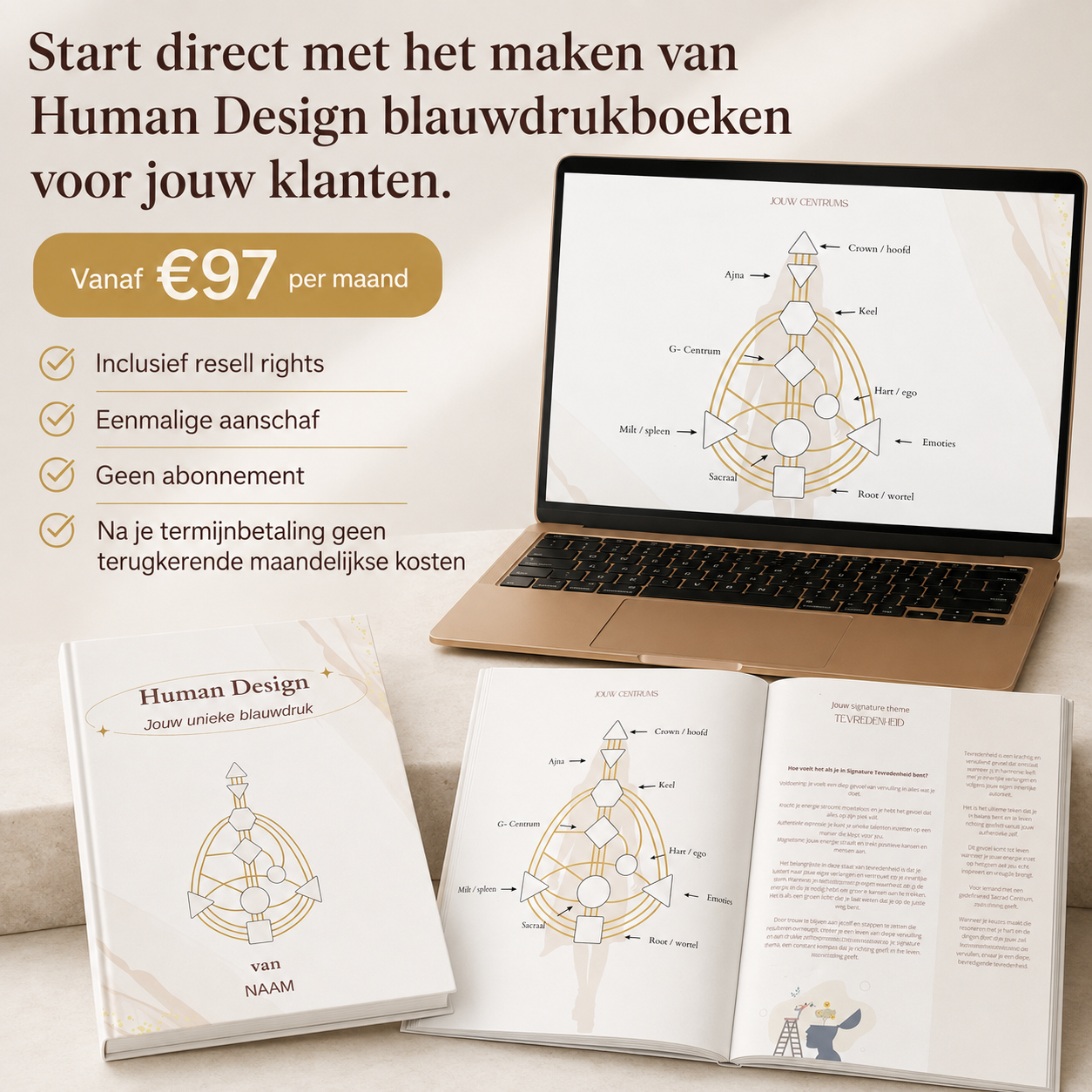 Design jouw leven Facebook ad