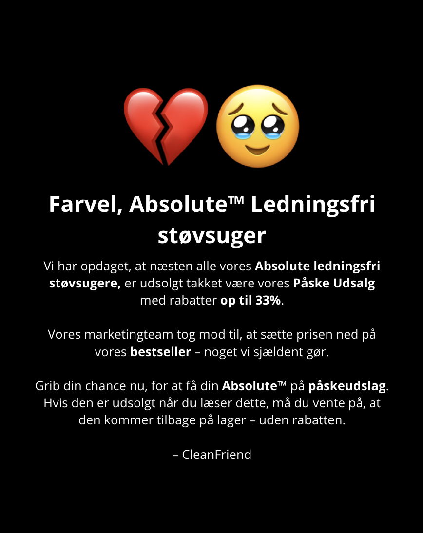 CleanFriend Facebook ad