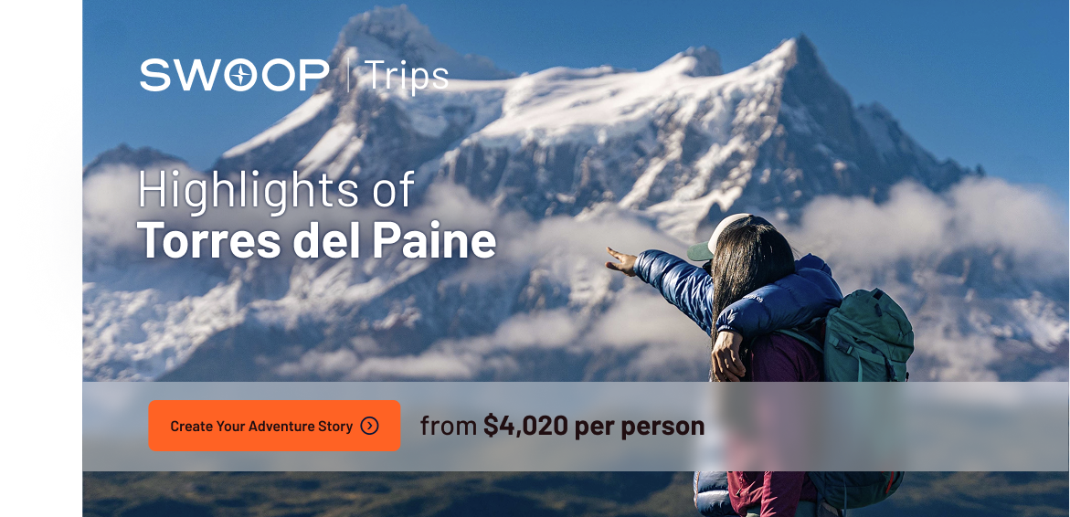 Swoop Patagonia Facebook ad